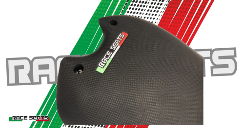 Preview: Raceseats Sitz für Ducati V4 / V4S / V4R / V4SP, Bj. 2022-2024, Flat Shape Embossed Line mit Carbonbasis